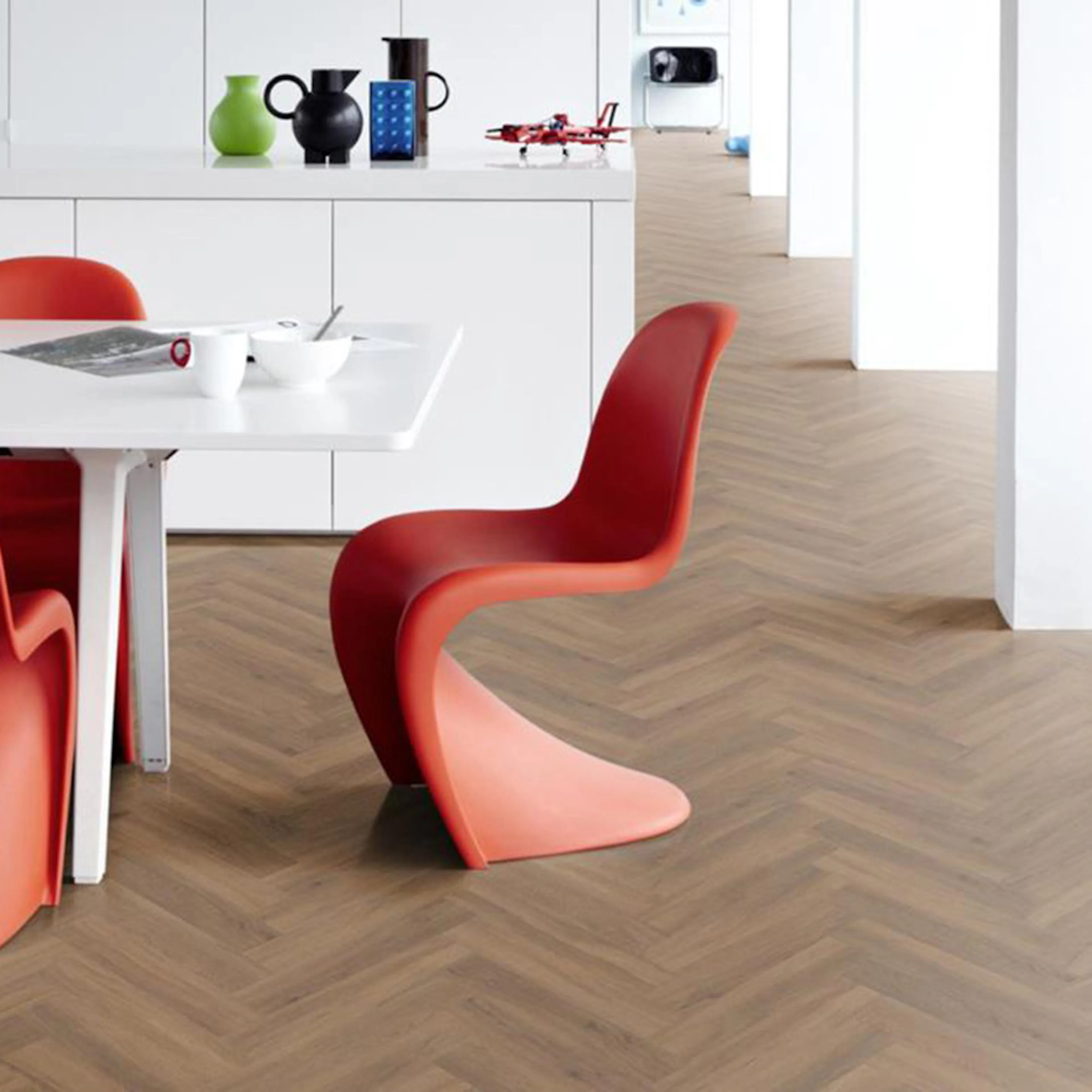 Vinylgulv Kährs LT Click Redwood CHW 120 Fiskebein